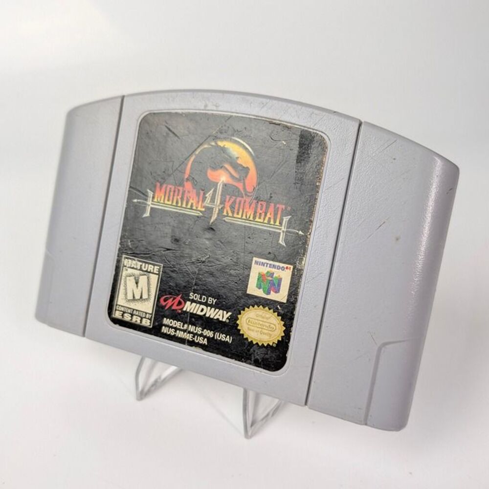 Mortal Kombat 4 - Authentic and Tested - N64